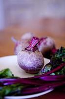 Purple beet root photo