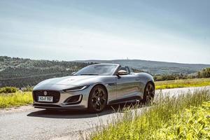 Mallorca, Spain, 2020 - Black Mercedes Benz coupe in the countryside photo