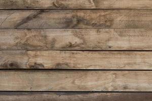 Rustic wooden table photo