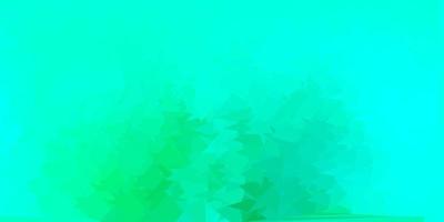 Light green vector poly triangle template.