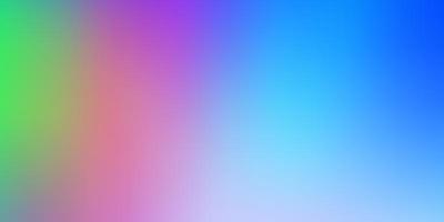 Light Multicolor vector blurred template.