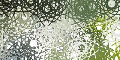 Light Gray vector texture with memphis shapes.