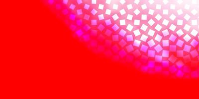 Light Red vector backdrop with rectangles.