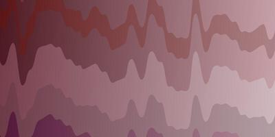 Light Pink vector background with lines.