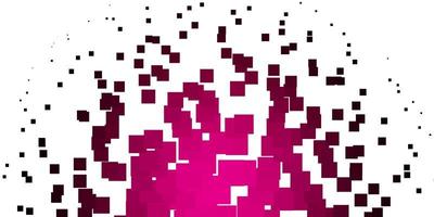 Light Pink vector backdrop with rectangles.