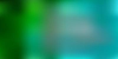 Light blue, green vector blurred template.