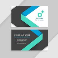 Business identity card template concept vector