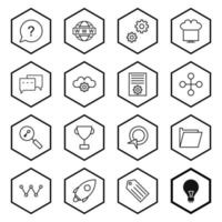 Icon Set Of Search Engine Optimization For Personal And Commercial Use... vector