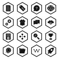 Icon Set Of Search Engine Optimization For Personal And Commercial Use... vector