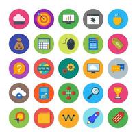 Icon Set Of Search Engine Optimization For Personal And Commercial Use... vector