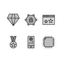 Icon Set Of Search Engine Optimization For Personal And Commercial Use... vector