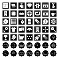 Icon Set Of Search Engine Optimization For Personal And Commercial Use... vector