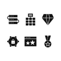 Icon Set Of Search Engine Optimization For Personal And Commercial Use... vector