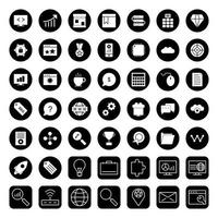 Icon Set Of Search Engine Optimization For Personal And Commercial Use... vector
