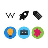 Icon Set Of Search Engine Optimization For Personal And Commercial Use... vector