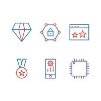 Icon Set Of Search Engine Optimization For Personal And Commercial Use... vector