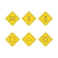 Icon Set Of Search Engine Optimization For Personal And Commercial Use... vector
