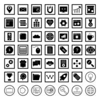 Icon Set Of Search Engine Optimization For Personal And Commercial Use... vector