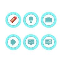 Icon Set Of Search Engine Optimization For Personal And Commercial Use... vector