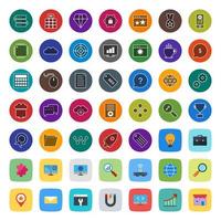 Icon Set Of Search Engine Optimization For Personal And Commercial Use... vector