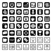 Icon Set Of Search Engine Optimization For Personal And Commercial Use... vector