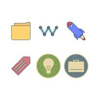 Icon Set Of Search Engine Optimization For Personal And Commercial Use... vector