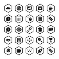 Icon Set Of Search Engine Optimization For Personal And Commercial Use... vector