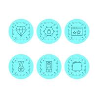 Icon Set Of Search Engine Optimization For Personal And Commercial Use... vector