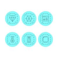 Icon Set Of Search Engine Optimization For Personal And Commercial Use... vector