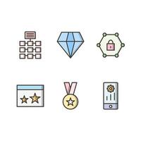 Icon Set Of Search Engine Optimization For Personal And Commercial Use... vector