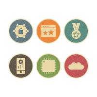 Icon Set Of Search Engine Optimization For Personal And Commercial Use... vector