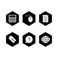 Icon Set Of Search Engine Optimization For Personal And Commercial Use... vector
