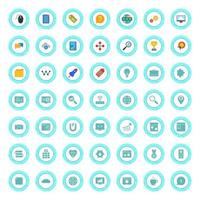 Icon Set Of Search Engine Optimization For Personal And Commercial Use... vector