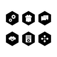 Icon Set Of Search Engine Optimization For Personal And Commercial Use... vector