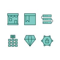 Icon Set Of Search Engine Optimization For Personal And Commercial Use... vector