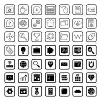 Icon Set Of Search Engine Optimization For Personal And Commercial Use... vector