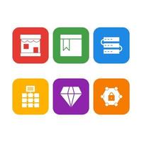 Icon Set Of Search Engine Optimization For Personal And Commercial Use... vector