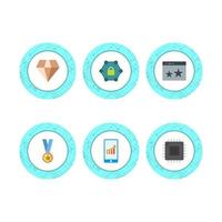 Icon Set Of Search Engine Optimization For Personal And Commercial Use... vector