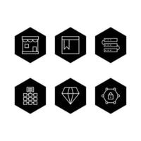 Icon Set Of Search Engine Optimization For Personal And Commercial Use... vector