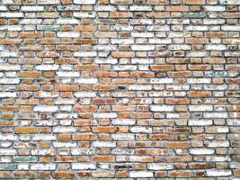 Rustic brick wall photo