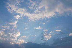 el cielo y las nubes foto