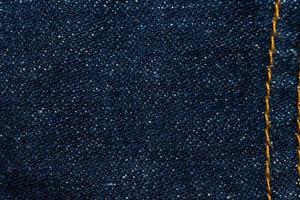 Jeans fabric close-up photo