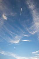 Blue sky and clouds photo