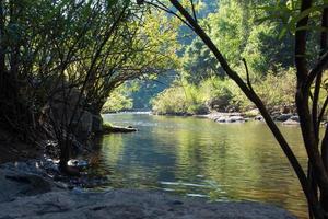 Landscape at the Heaw Narok Waterfall in Thailand photo