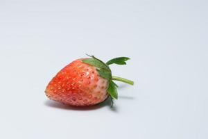 Strawberry on white background photo