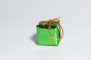 Christmas gift box photo