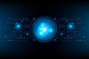 Abstract futuristic circuit.connection line circuit vector