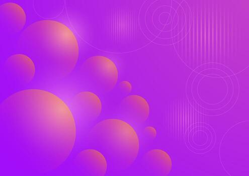 Abstract colorful sphere background vector