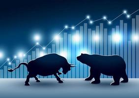 Stock market design of bull and bear