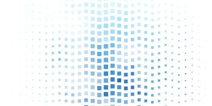 Light BLUE vector layout with lines, rectangles